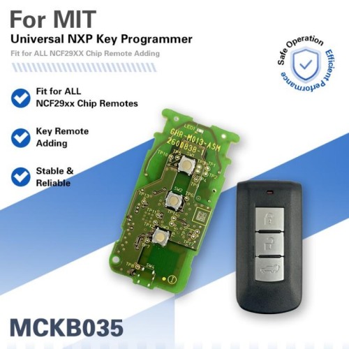 For Mitsubishi, NXP Killer MCKB Solder Free Adapter work with NXP Killer programmer, please choose the model