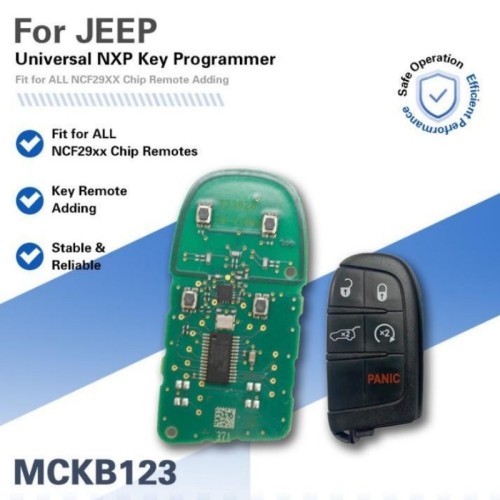 For Jeep NXP Killer MCKB Solder Free Adapter   work with NXP Killer programmer, please choose the model
