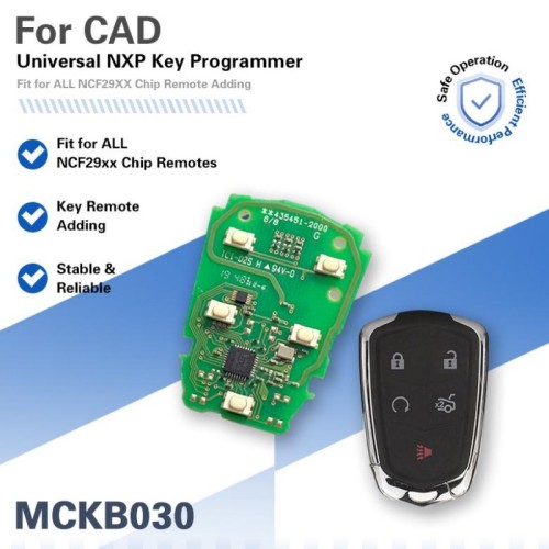 For Cadillac NXP Killer MCKB Solder Free Adapter   work with NXP Killer programmer, please choose the model