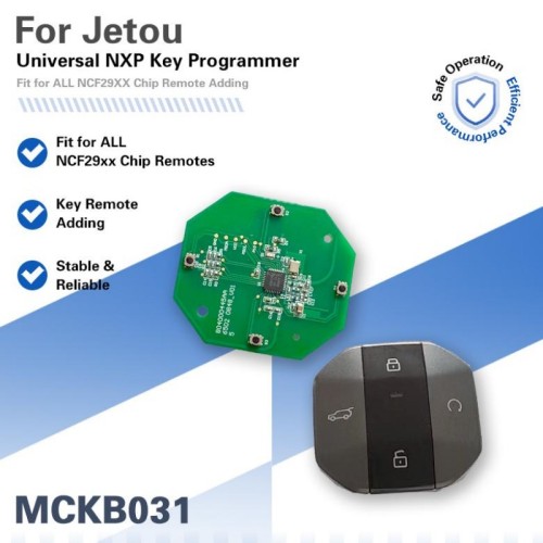 For Jetour NXP Killer MCKB Solder Free Adapter   work with NXP Killer programmer, please choose the model