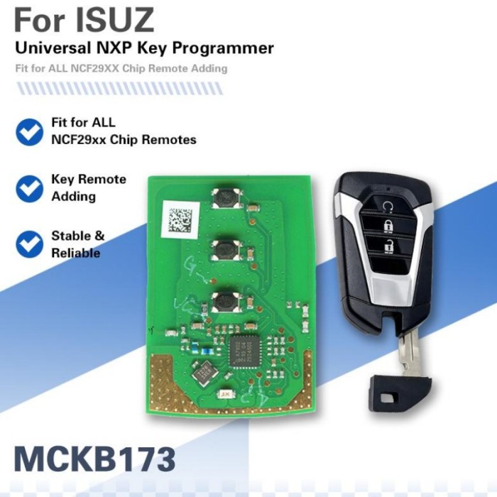 MCKB Hot Sell Adapter For ISUZU Model Work With NXP Killer Solder Free adapter easy to operate