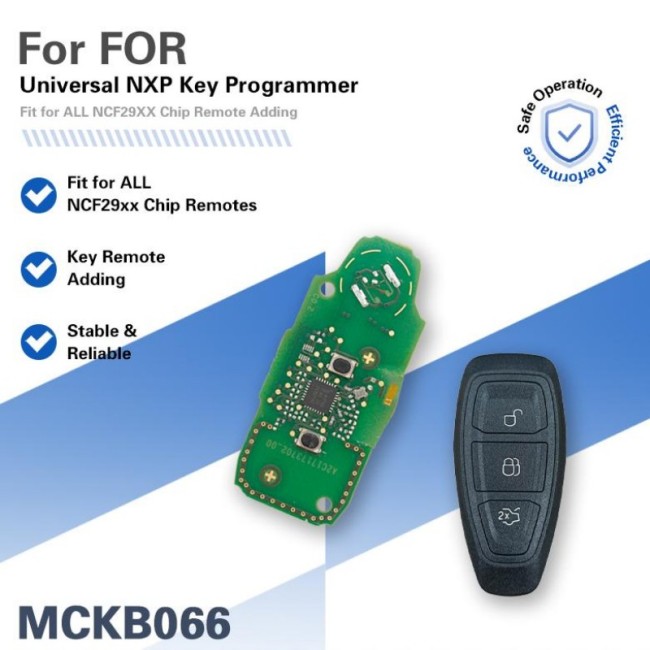 MCKB Hot Sell Adapter For Ford  Model Work With NXP Killer Solder Free adapter easy to operate ,please choose the model