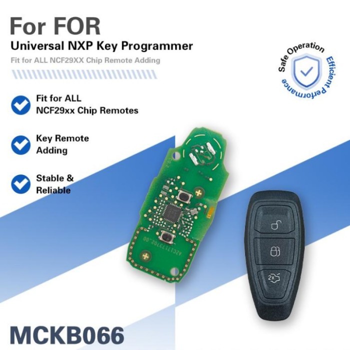 MCKB Hot Sell Adapter For Ford  Model Work With NXP Killer Solder Free adapter easy to operate ,please choose the model