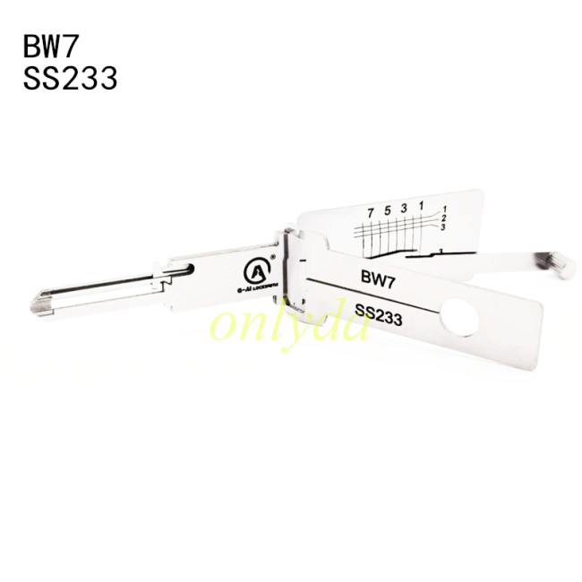 BMW(Cycles) BW7 SS233 2-in-1 lockpick and decoder