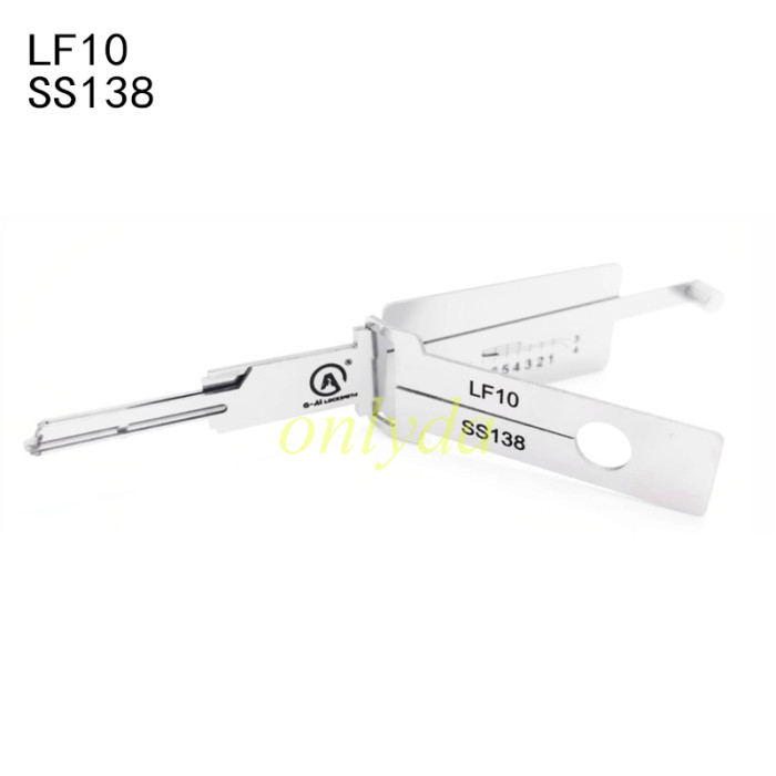 LF10 SS138 2-in-1 lockpick and decoder for LandRover