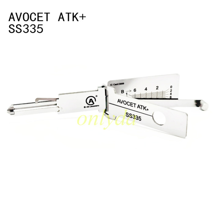 Avocet ATK+ SS335 2-in-1 lockpick and decoder