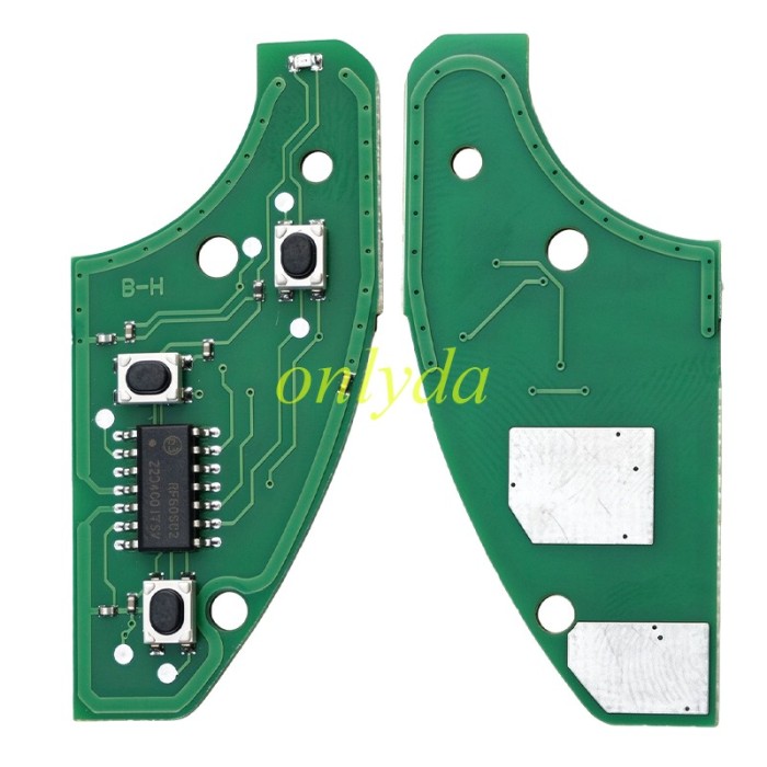 For ALFA Remote 2/3 Button,Chip ID48,   147156166GT, 434MHZ