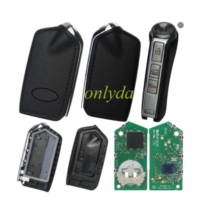 original Kia 3+1 button remote key with 433.92mhz with 47 chip  button on the side  CK:J6500