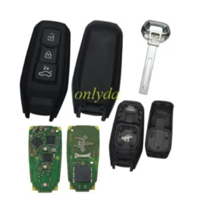 OEM New Audi 5D smart key with high-configuration 3BUTTON keyless remote  key with 5D MQB49chip PN:85H 959 754 F / 85H959754F  100% GENUINE NEW PARTS