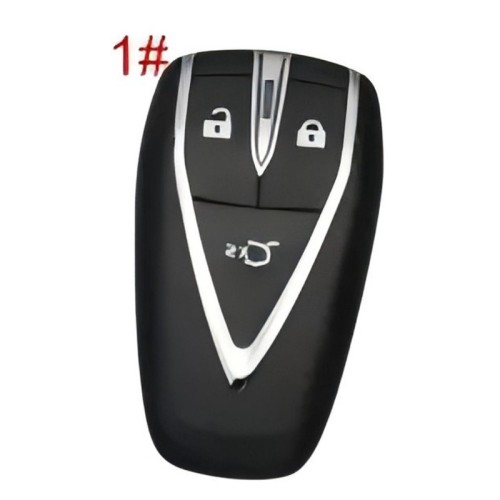 Changan EADO PLUS UNIK-K CS75 Smart Key,2021+ 4 Buttons 3608030-MK02-AA 433MHz-4AChip-FSK OEM remote key chip：HITAG 128-bits AESID4ANCF29A1M