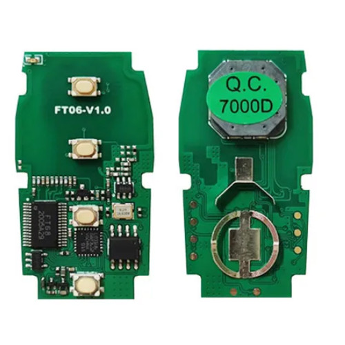 3 +1 Button Keyless 312-314mhz/315mhz/433-434mhz 8A For Subaru  FT06-7000D