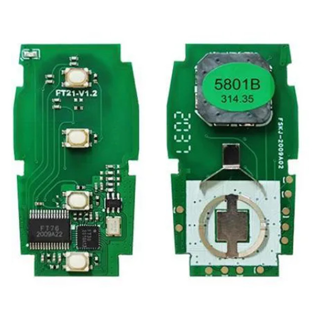 4 Button keyless 314.35MHZ Lonsdor Subaru 2014-2020 Smart Board key remote FT21-5801B 4D chip 3 button 434mhz HYQ14AHB 281451-5801