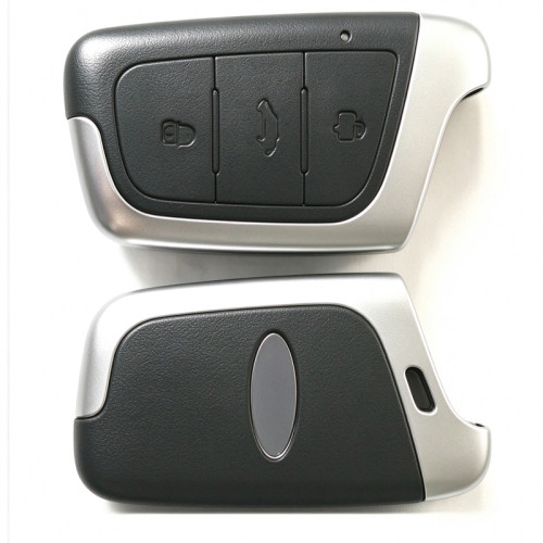 Chery smart remote key with 3 buttons and an emergency key blade for For eQ1  Little Ant with 433mhz FSK 47 chip