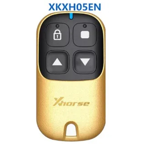 Xhorse XKXH05EN Universal Remote Key 4 Buttons Golden Style English Version for VVDI Key Tool
