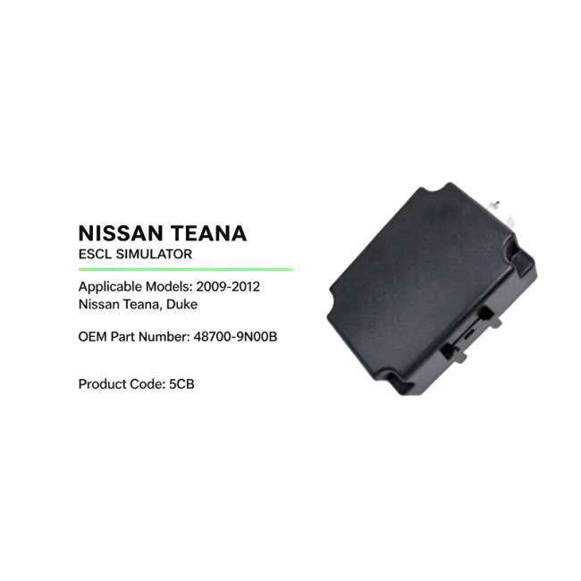 Nissian ESCL Emulator - OEM No: 48700-9N00B,  Apply for:2009-2012NISSAN TEANA,DUKE