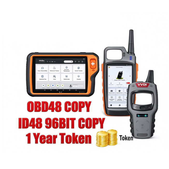 copy 96bit ID48 chip token for vvdi key tool and vvdi key max and key pro each day 3 tokens for one year