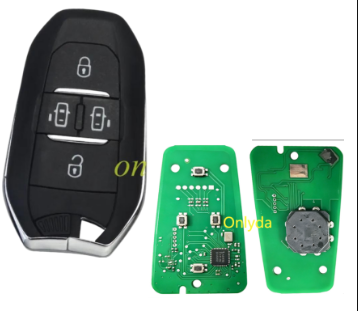 For Fiat Ducato Peugeot Boxer Citroen Jumper Opel 4 Buttons Smart Remote Car Key 4A Chip 433mhz