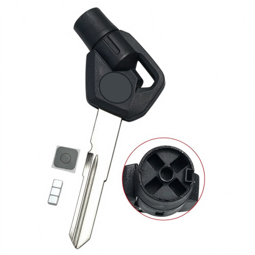 For Suzuki motorcycle bike key blank with right blade