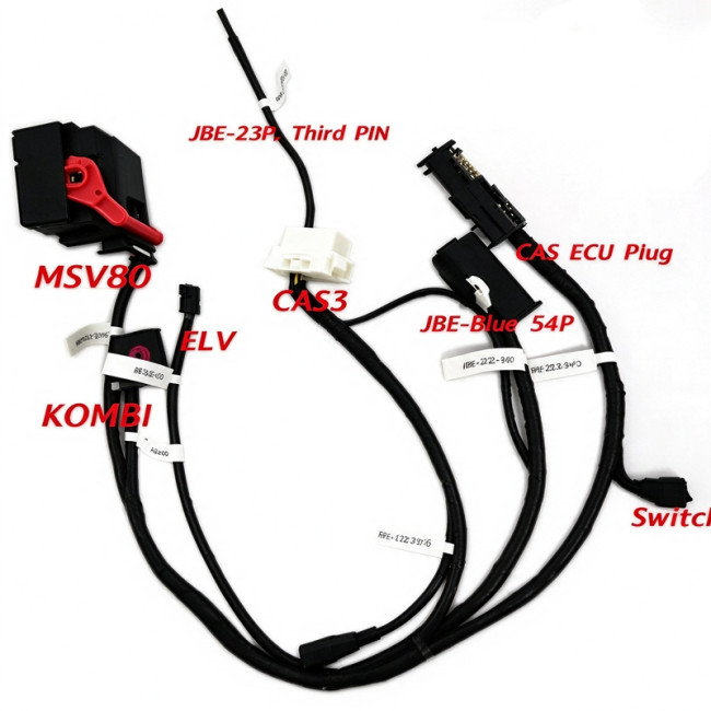 Test Platform Cable For CAS3 CAS3+ With DME MSV80 Adapter