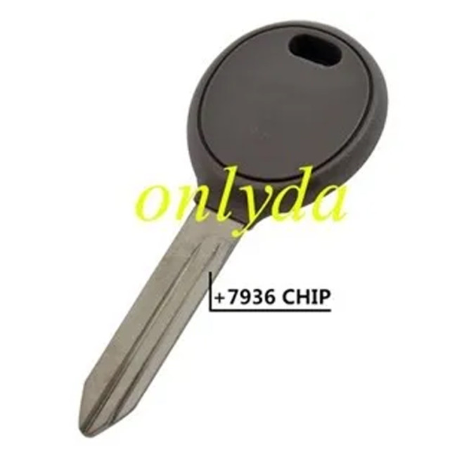 For Chrysler Dodge Jeep Y165 Transponder Key 7936