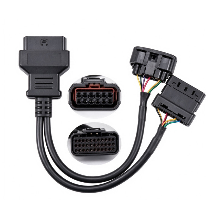 OBDSTAR M053 Honda-12+33 Cable for Honda Motorcycle IMMO Key Programmer