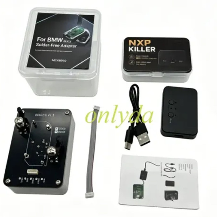 【main unit + one piece BMW Adapter】 Super NXP Killer Unlimited Version , NCF29XX Chip Remote Programmer