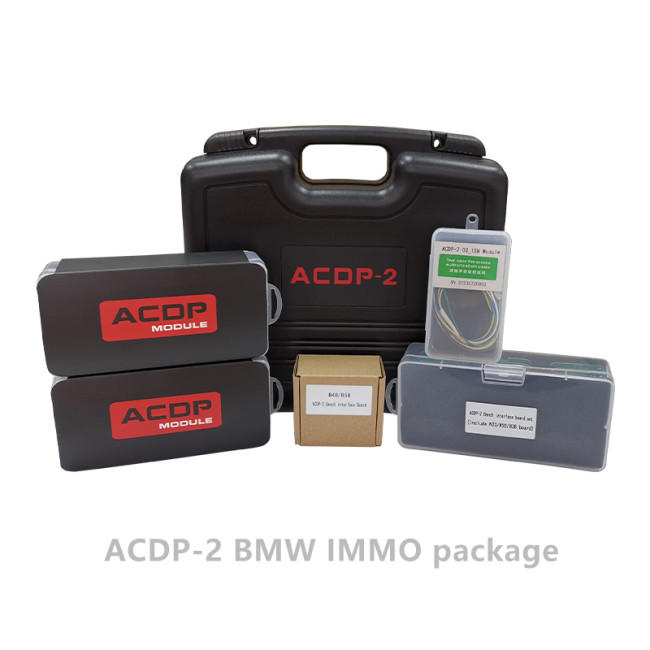 Yanhua Mini ACDP IMMO Package for BMW CAS1/2/3/3+/4/4+ FEM/BDC add key all-key-lost mileage reset FEM/BDC Restore