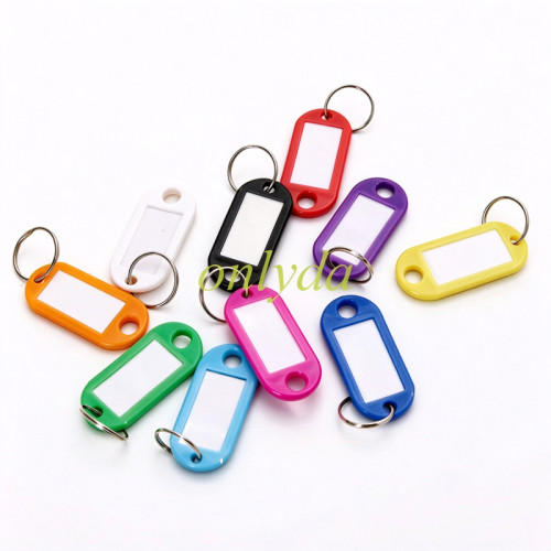 Key Ring MOQ is 500pcs, the color is mixing (red yellow blue green purple)