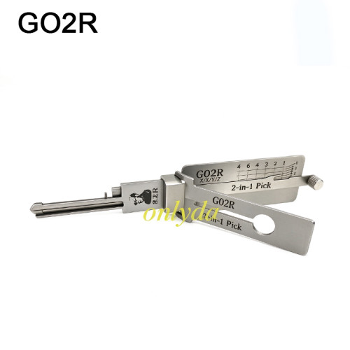 GO2R lishi 2 in 1 decode and lockpick for Goal