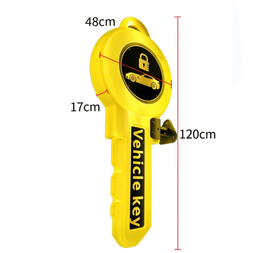 Big key light box is used as a store sign,The words above can be customized. 121*19*53.5cm