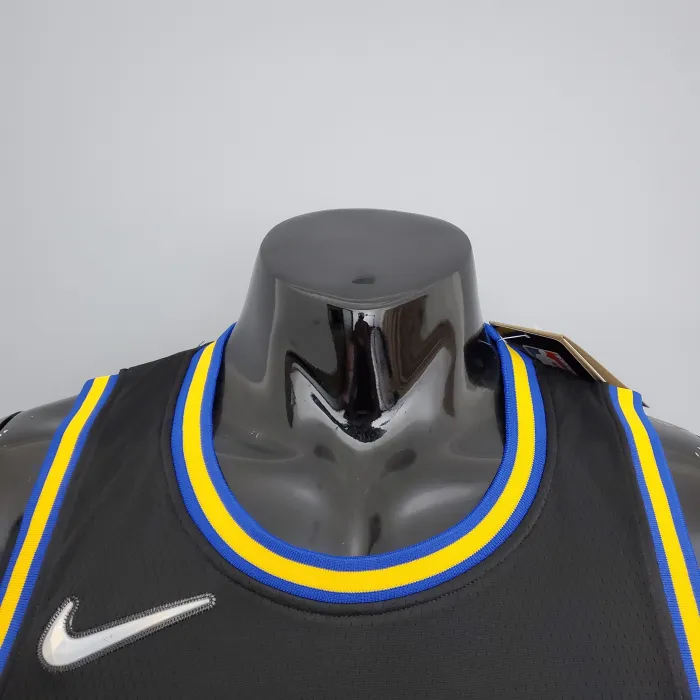 Klay Thompson Golden State Warriors 2022 75th Anniversary Swingman Jersey Black