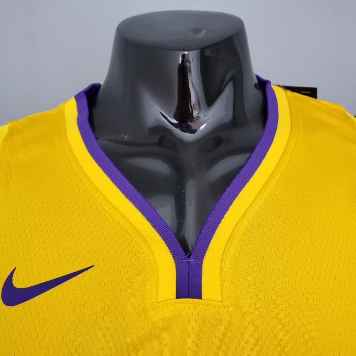Carmelo Anthony Los Angeles Lakers 2020/21 Swingman Jersey Yellow