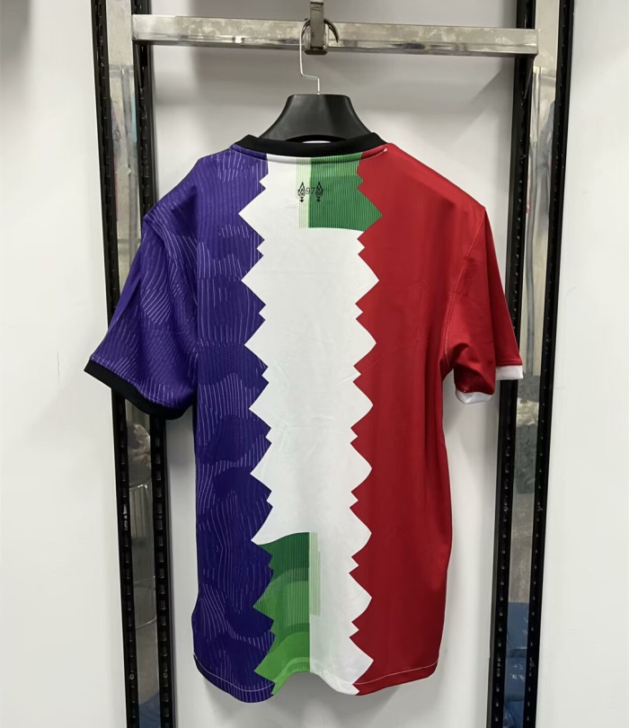 Liverpool Man Jersey 23/24 Red White Purple