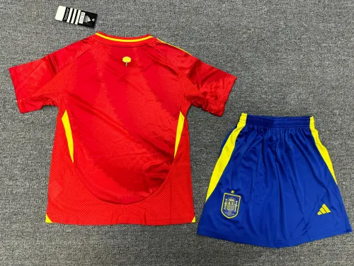 Spain Euro 2024 Home Kids Suit