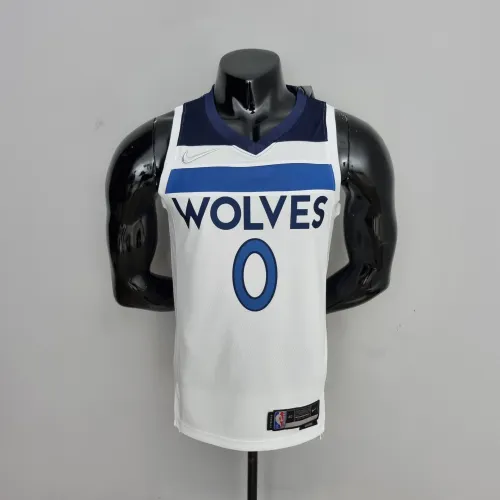 D'Angelo Russell Minnesota Timberwolves 75th Anniversary 2022 Swingman Jersey White