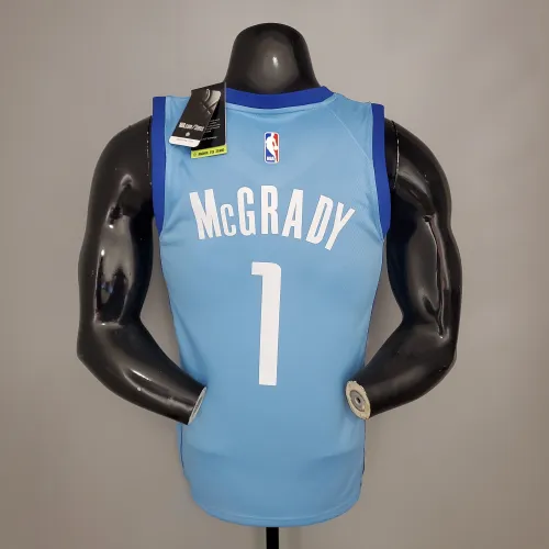 Tracy McGrady Houston Rockets City Edition Swingman Jersey Blue
