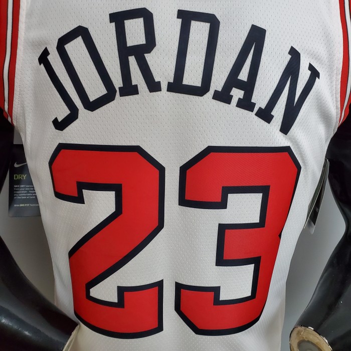 Michael Jordan Chicago Bulls 75th Anniversary Swingman Jersey White