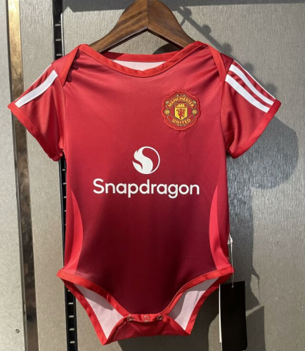Manchester United Home Baby Jersey 24/25