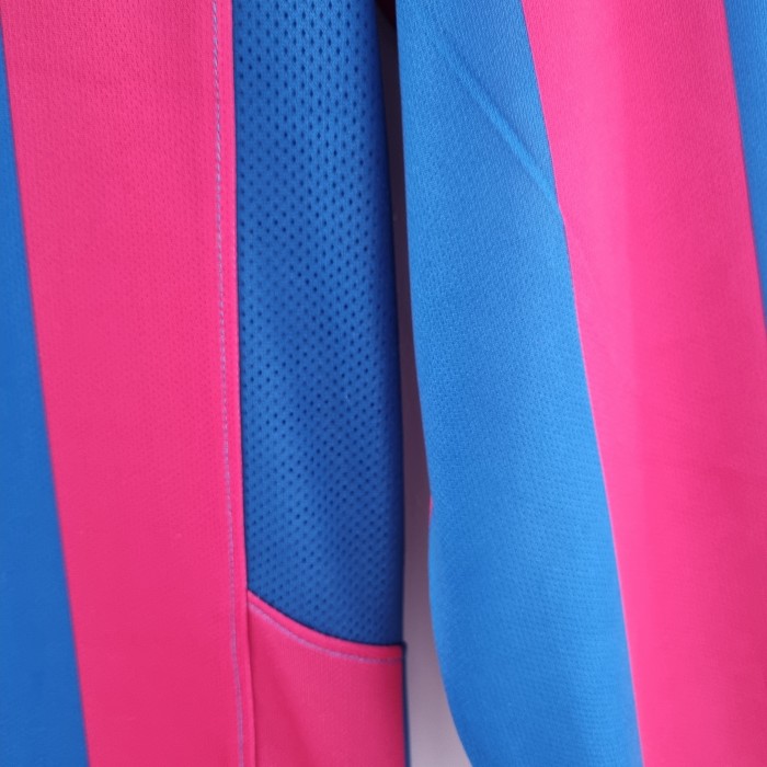 Barcelona Home Long Sleeve Retro Jersey UCL Final 2006