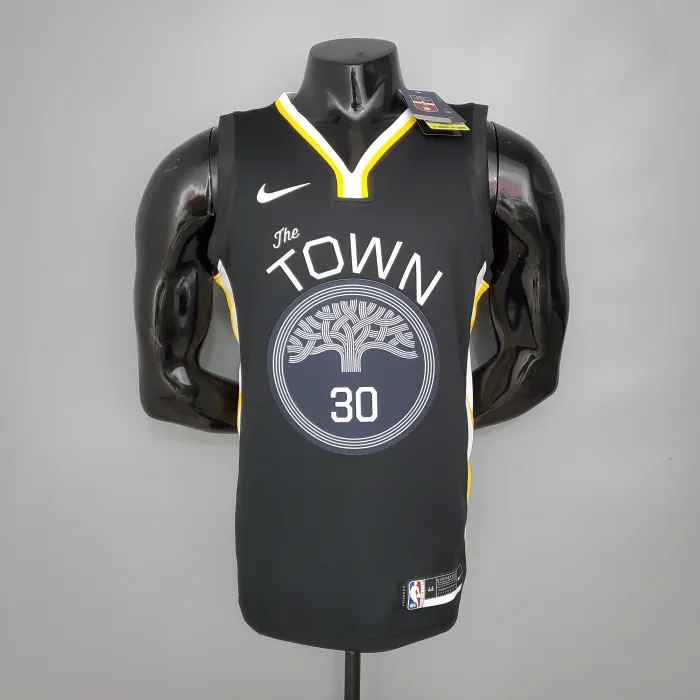 Stephen Curry Golden State Warriors Bonus Edition Swingman Jersey Black