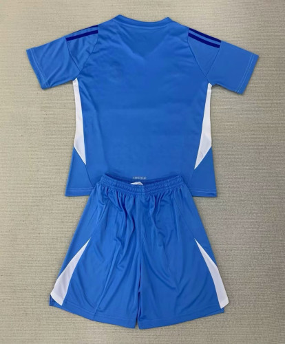 Real Madrid Goalkeeper Kids Suit 24/25 Blue