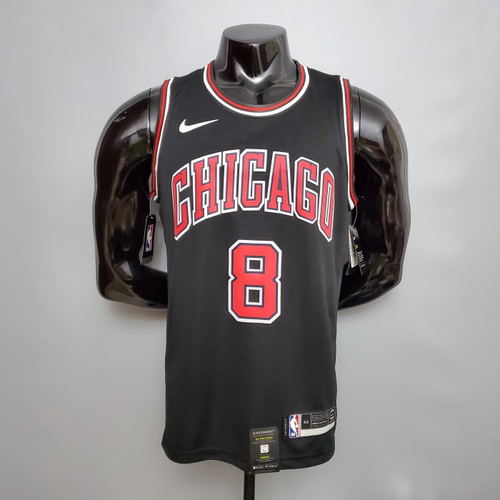 Zach LaVine Chicago Bulls Swingman Jersey Black