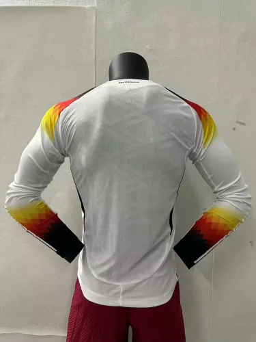 Germany Euro 2024 Home Player Version Long Sleeve Jersey