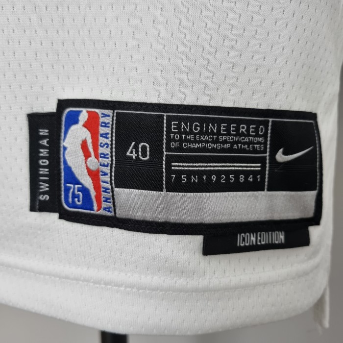 Karl-Anthony Towns Minnesota Timberwolves 75th Anniversary 2022 Swingman Jersey White