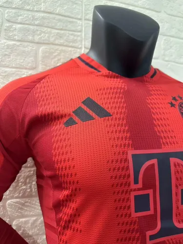 Bayern Munich Home Player Long Sleeve Jersey 24/25