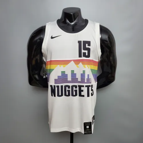 Nikola Jokic Denver Nuggets City Edition Swingman Jersey White