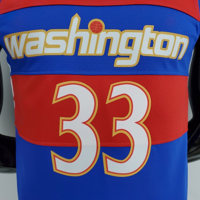 Kyle Kuzma Washington Wizards 75th Anniversary Swingman Jersey Blue