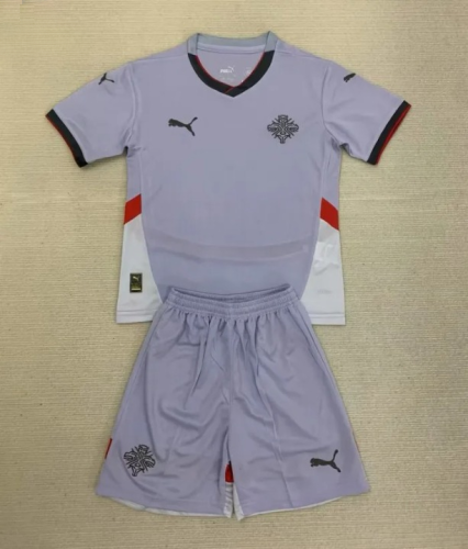 Iceland Euro 2024 Away Kids Suit