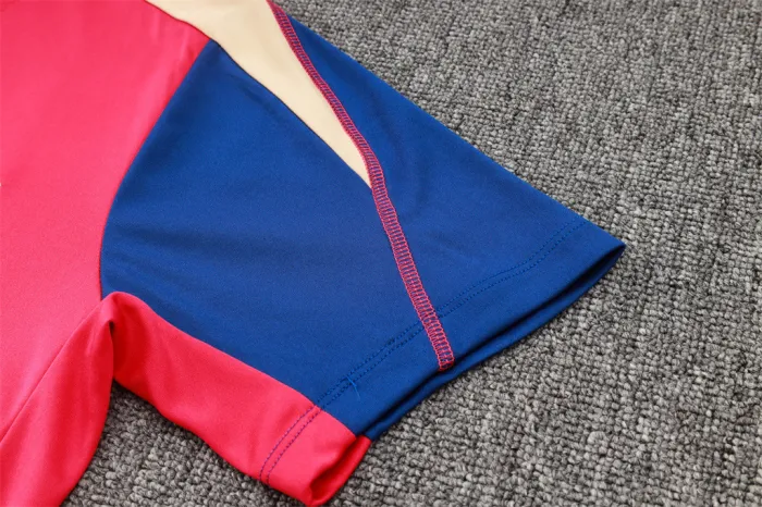 Barcelona Training Short Sleeve Suit 24/25