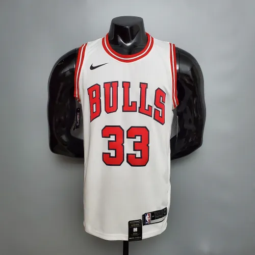 Scottie Pippen Chicago Bulls 75th Anniversary Swingman Jersey White